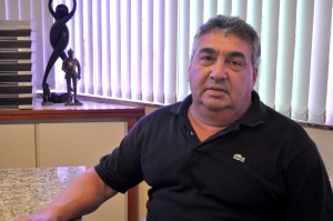 Vice-presidente da FAESC e presidente da Cidasc, Enori Barbieri. Foto: MB Comunicação. 