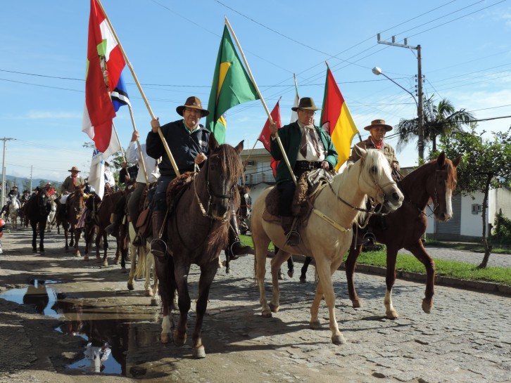 Na foto, 10ª Cavalgada Tropeira. Foto: Divulgação / PMT