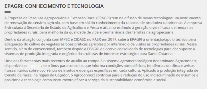 Fonte: Ministério Público de Santa Catarina - MPSC