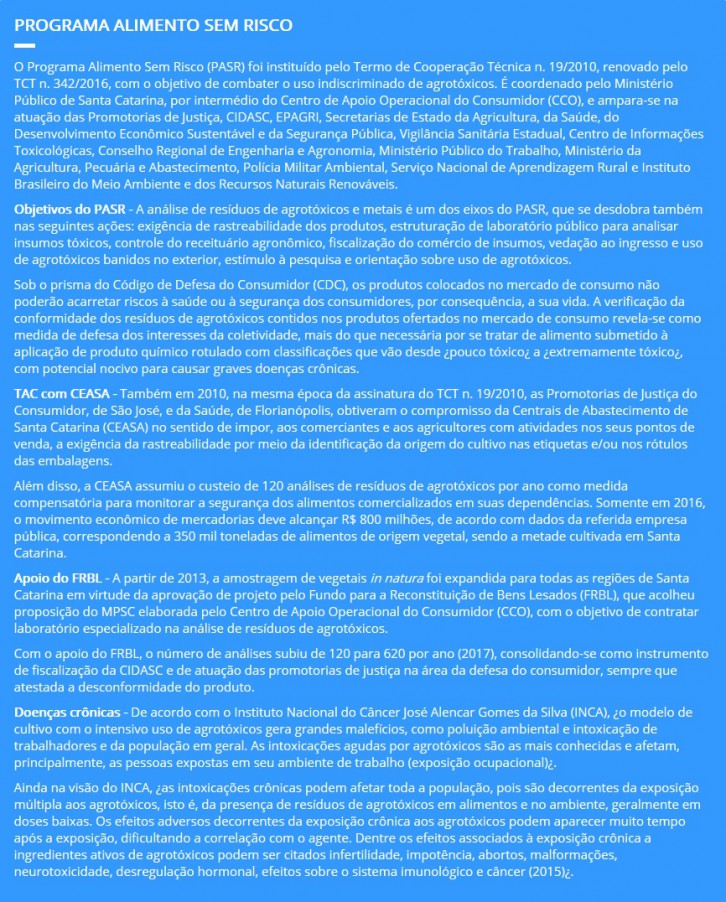 Fonte: Ministério Público de Santa Catarina - MPSC
